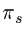 $\pi_s$